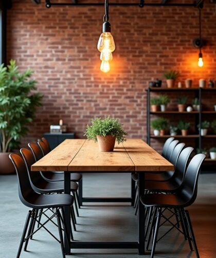 Les atouts du style industriel pour sublimer votre salle à manger
