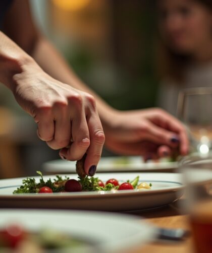 L'art subtil du placement des couverts à la fin du repas : mode d'emploi