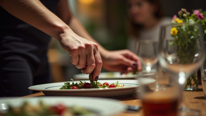 L'art subtil du placement des couverts à la fin du repas : mode d'emploi
