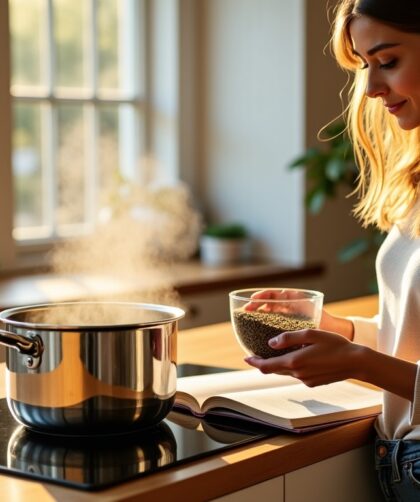 Quelle quantité d'eau est nécessaire pour cuire 500 g de lentilles ?