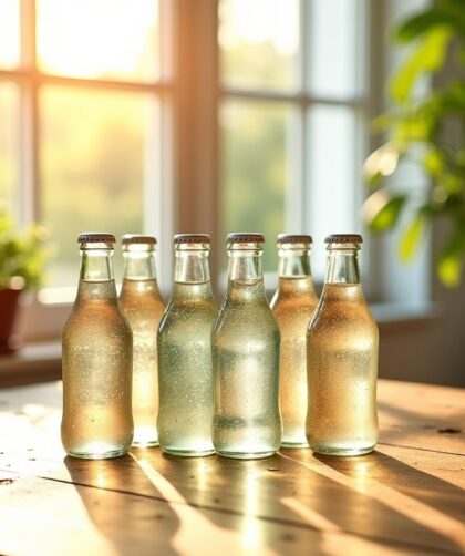 Classement Santé : Les 10 eaux pétillantes les plus faibles en sel à privilégier