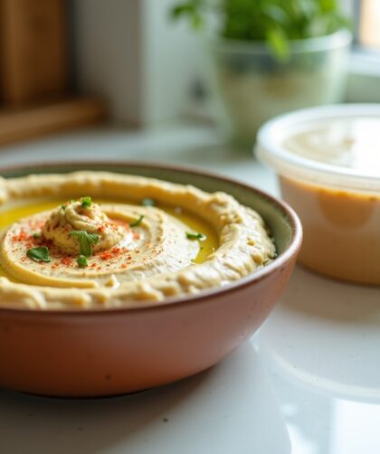 Congélation du houmous : astuces pour maison et industriel
