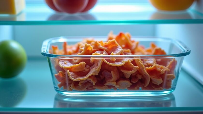 Durée de conservation des lardons cuits au réfrigérateur : combien de jours sont-ils encore bons ?