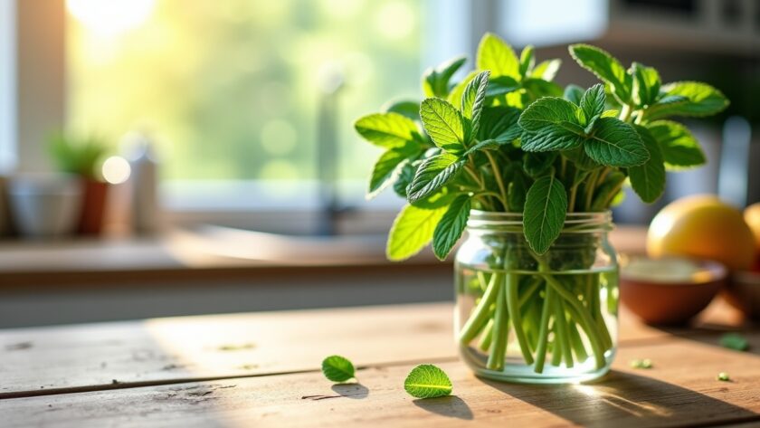Astuces efficaces pour garder la menthe fraîche plus longtemps