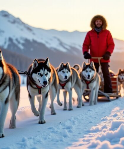 Les meilleurs spots pour s’aventurer en chien de traîneau en Haute-Savoie