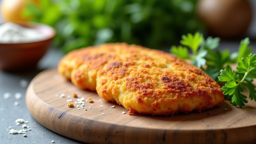 Astuce pour réussir une escalope panée sans œuf qui tient parfaitement